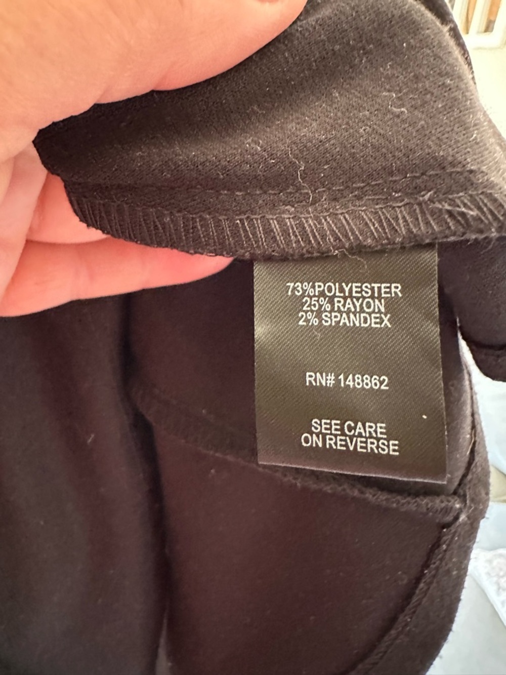 Classic Double-Breasted Black A-Line Coat - Picture 9 of 12
